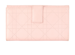 Christian Dior Cannage Wallet, Leather, Pink, 06LU1004, 2*